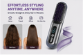 2-in-1 Hair Straightener Brush & Styling Comb | 9 Heat Settings