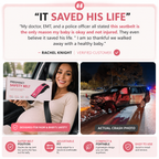 Pregnancy Safety Belt – Adjustable Car Seat Belt Positioning Aid