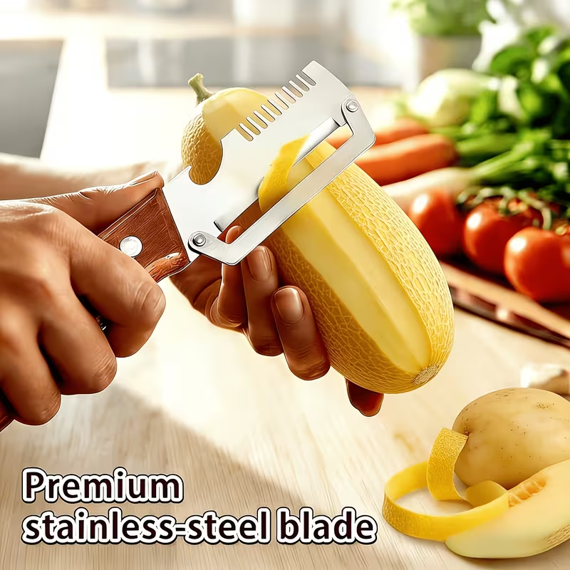 Multi-Functional Vegetable Peeler for Kitchen