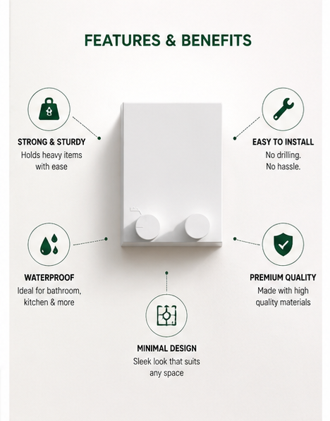 Retractable Clothesline | Heavy Duty Wall Mounted Indoor & Outdoor Laundry Drying Line