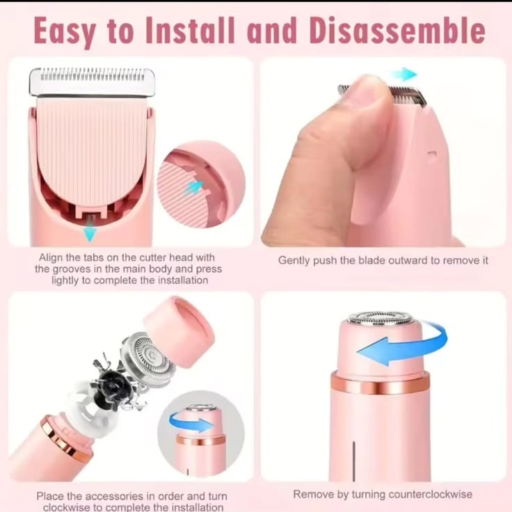 Dual Head Women's Shaver