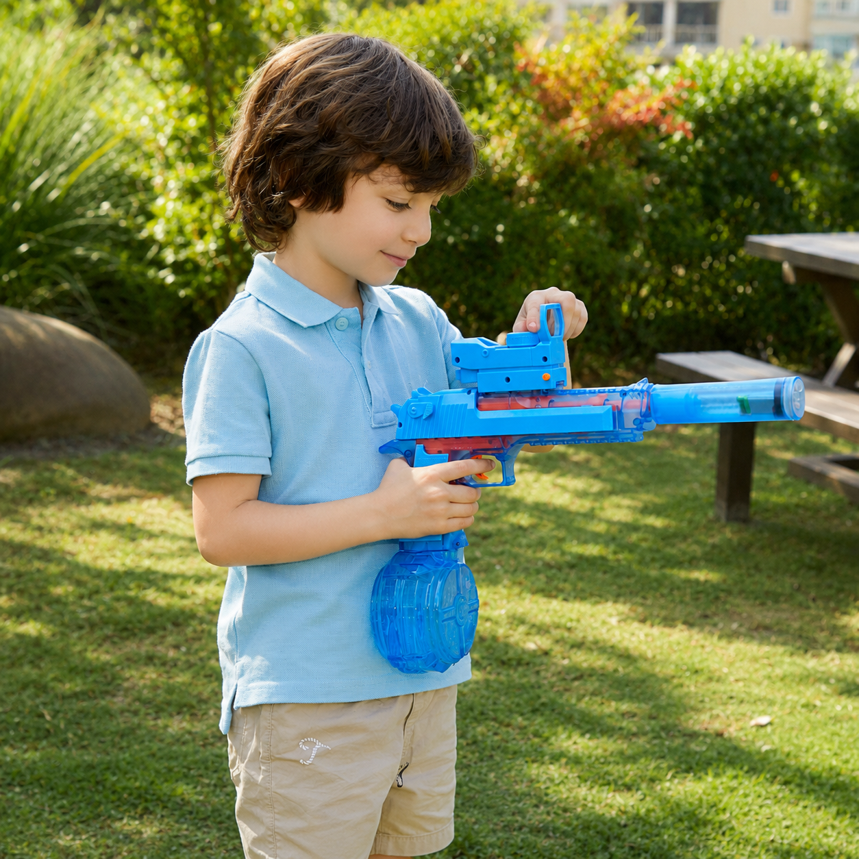 Pro Electric Water Blaster | Long-Range Rechargeable Water Gun for Kids & Adults